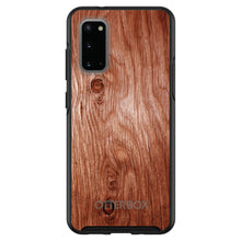 DistinctInk™ OtterBox Symmetry Series Case for Apple iPhone / Samsung Galaxy / Google Pixel - Orange Weathered Wood Grain Print