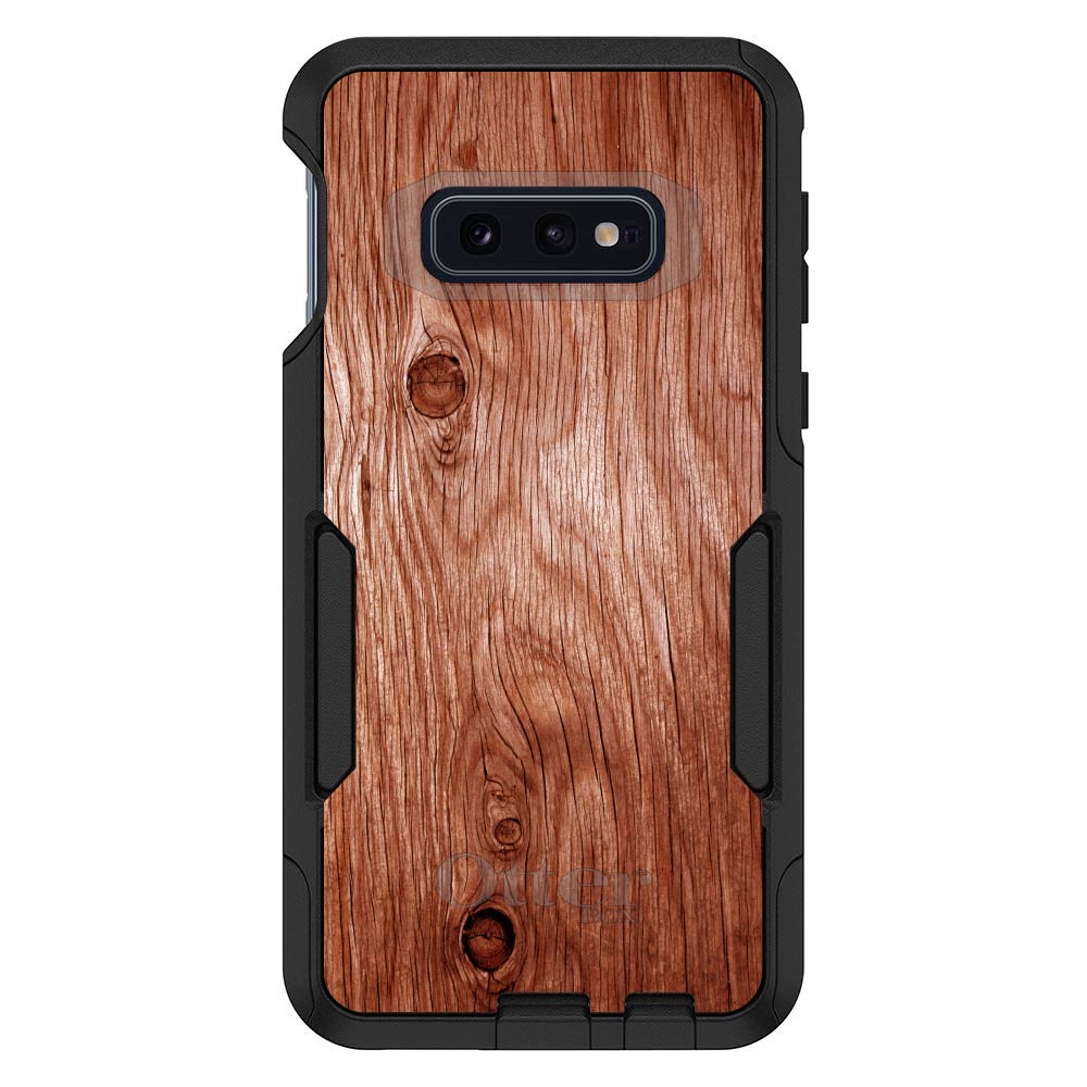 Orange Weathered Wood Grain Print OtterBox Commuter Case for iPhone & Galaxy, view 8
