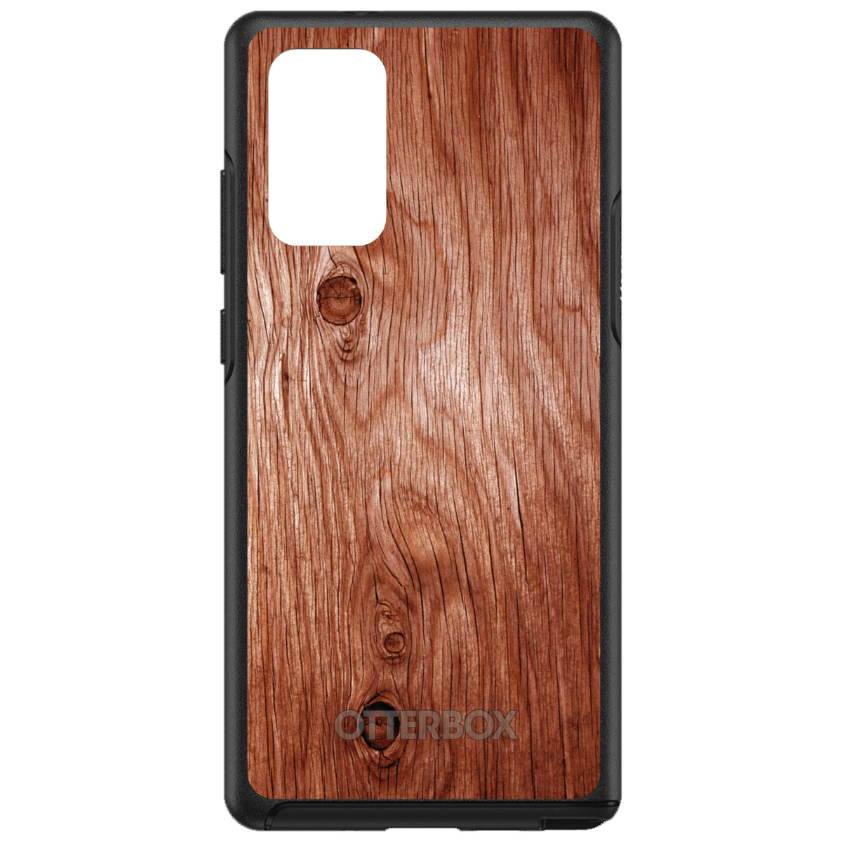Orange Weathered Wood Grain Print OtterBox Symmetry Case for iPhone & Galaxy, view 10