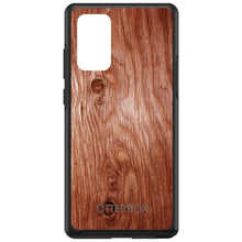 DistinctInk™ OtterBox Symmetry Series Case for Apple iPhone / Samsung Galaxy / Google Pixel - Orange Weathered Wood Grain Print