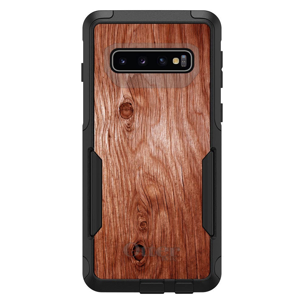 Orange Weathered Wood Grain Print OtterBox Commuter Case for iPhone & Galaxy, view 7