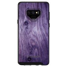 DistinctInk™ OtterBox Symmetry Series Case for Apple iPhone / Samsung Galaxy / Google Pixel - Purple Weathered Wood Grain Print