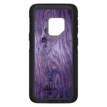DistinctInk OtterBox Commuter Series Case for Apple iPhone or Samsung Galaxy - Purple Weathered Wood Grain Print