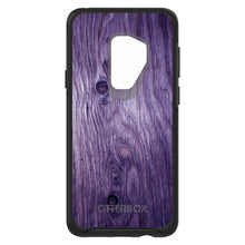DistinctInk™ OtterBox Symmetry Series Case for Apple iPhone / Samsung Galaxy / Google Pixel - Purple Weathered Wood Grain Print