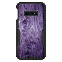 DistinctInk OtterBox Commuter Series Case for Apple iPhone or Samsung Galaxy - Purple Weathered Wood Grain Print