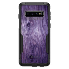 DistinctInk OtterBox Commuter Series Case for Apple iPhone or Samsung Galaxy - Purple Weathered Wood Grain Print
