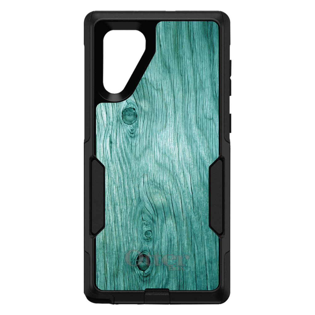 Teal Weathered Wood Grain Print OtterBox Commuter Case for iPhone & Galaxy, view 13