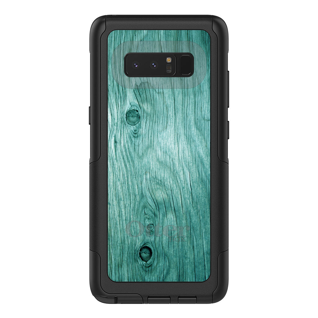 Teal Weathered Wood Grain Print OtterBox Commuter Case for iPhone & Galaxy, view 16