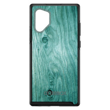 DistinctInk™ OtterBox Symmetry Series Case for Apple iPhone / Samsung Galaxy / Google Pixel - Teal Weathered Wood Grain Print