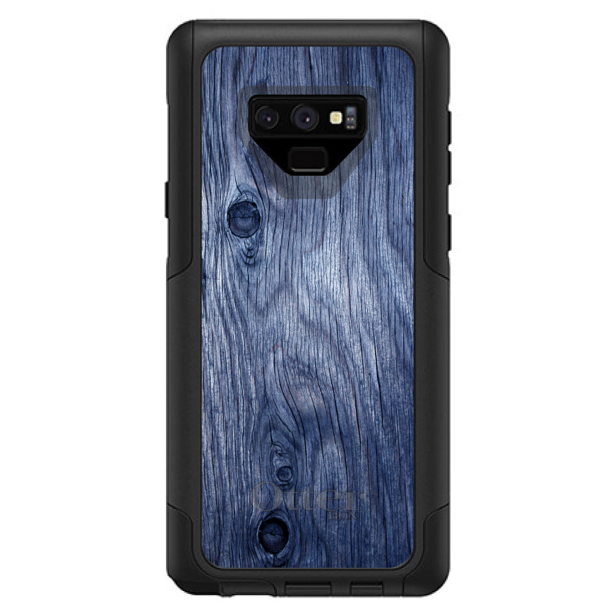 Dark Blue Weathered Wood Grain Print OtterBox Commuter Case for iPhone & Galaxy, view 15