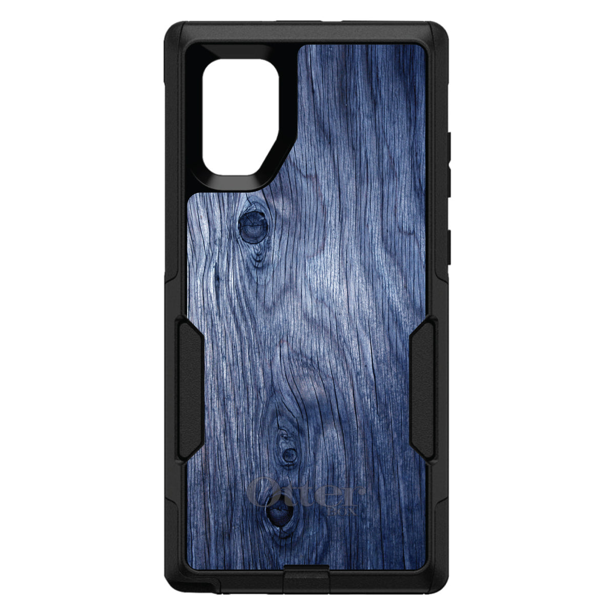 Dark Blue Weathered Wood Grain Print OtterBox Commuter Case for iPhone & Galaxy, view 14