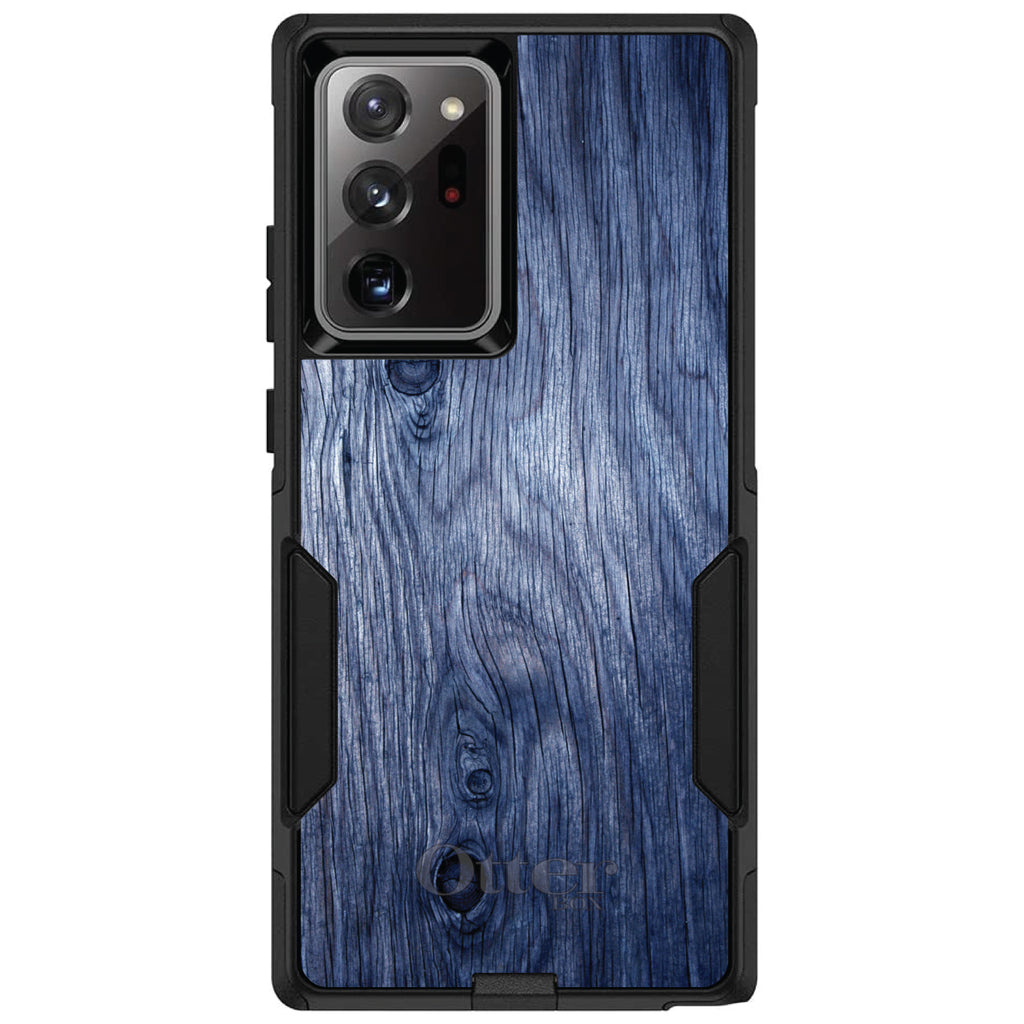 Dark Blue Weathered Wood Grain Print OtterBox Commuter Case for iPhone & Galaxy, view 12