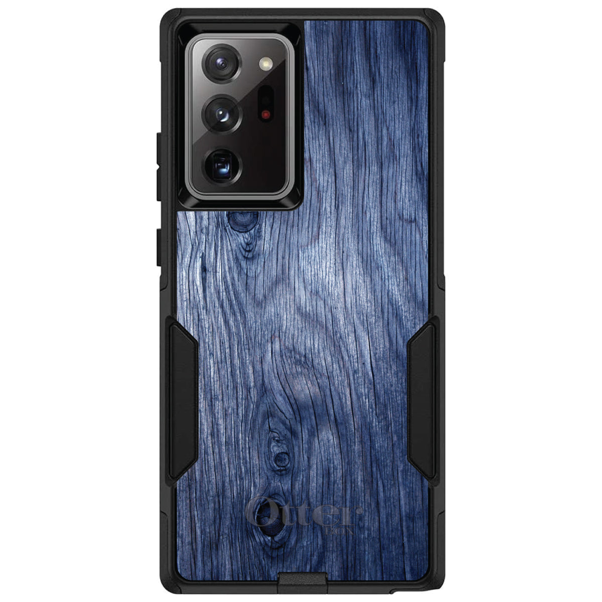 Dark Blue Weathered Wood Grain Print OtterBox Commuter Case for iPhone & Galaxy, view 12