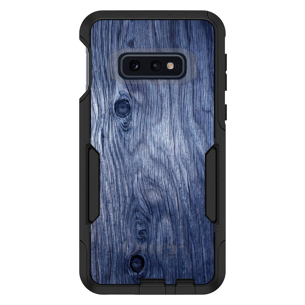 Dark Blue Weathered Wood Grain Print OtterBox Commuter Case for iPhone & Galaxy, view 8