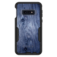 DistinctInk™ OtterBox Commuter Series Case for Apple iPhone or Samsung Galaxy - Dark Blue Weathered Wood Grain Print