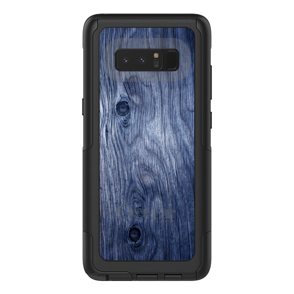 Dark Blue Weathered Wood Grain Print OtterBox Commuter Case for iPhone & Galaxy, view 16