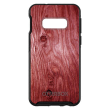 DistinctInk™ OtterBox Symmetry Series Case for Apple iPhone / Samsung Galaxy / Google Pixel - Dark Red Weathered Wood Grain Print