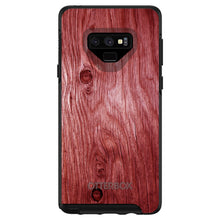 DistinctInk™ OtterBox Symmetry Series Case for Apple iPhone / Samsung Galaxy / Google Pixel - Dark Red Weathered Wood Grain Print
