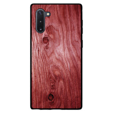 DistinctInk® Hard Plastic Snap-On Case for Apple iPhone or Samsung Galaxy - Dark Red Weathered Wood Grain Print