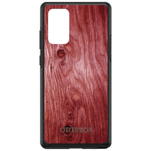 DistinctInk™ OtterBox Symmetry Series Case for Apple iPhone / Samsung Galaxy / Google Pixel - Dark Red Weathered Wood Grain Print
