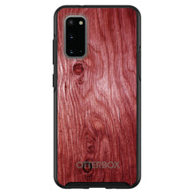DistinctInk™ OtterBox Symmetry Series Case for Apple iPhone / Samsung Galaxy / Google Pixel - Dark Red Weathered Wood Grain Print