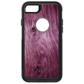 Fuchsia Weathered Wood Grain Print OtterBox Commuter Case for iPhone & Galaxy