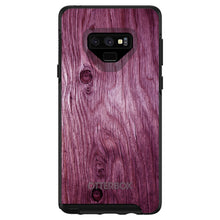 DistinctInk™ OtterBox Symmetry Series Case for Apple iPhone / Samsung Galaxy / Google Pixel - Fuchsia Weathered Wood Grain Print