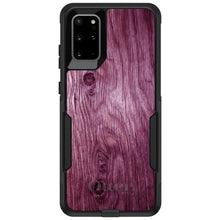 DistinctInk™ OtterBox Commuter Series Case for Apple iPhone or Samsung Galaxy - Fuchsia Weathered Wood Grain Print