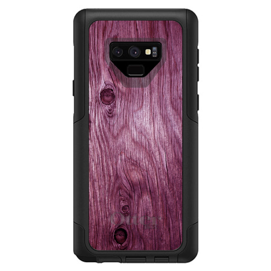 Fuchsia Weathered Wood Grain Print OtterBox Commuter Case for iPhone & Galaxy, view 15