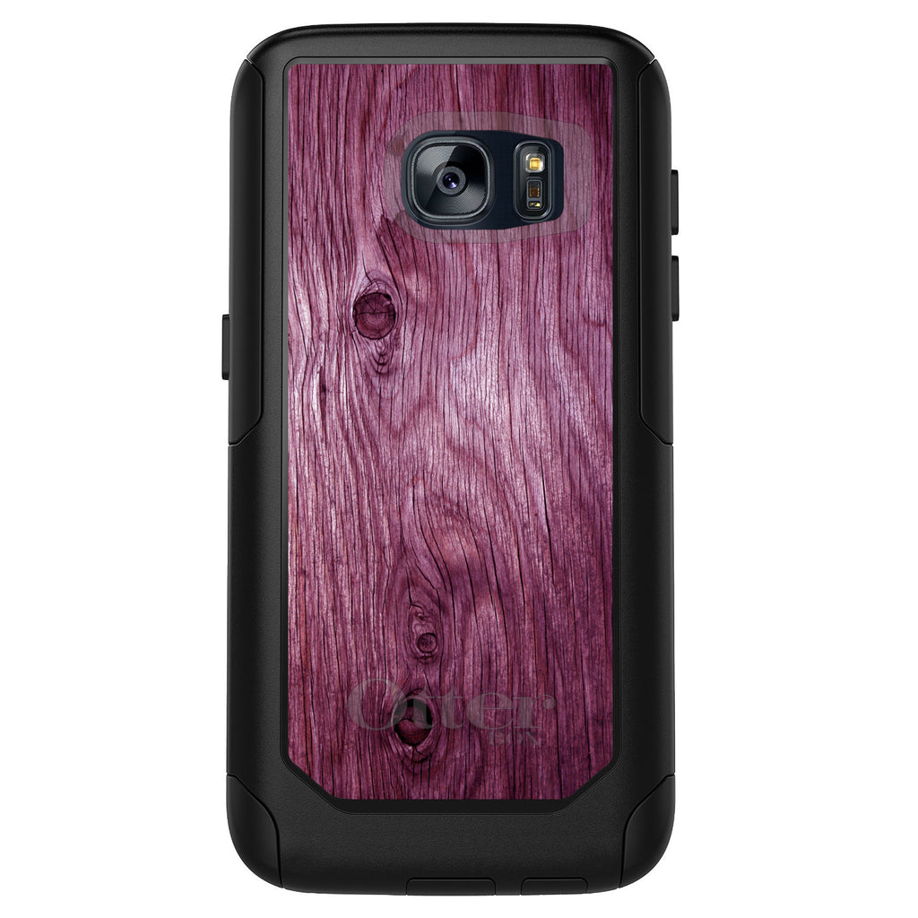 Fuchsia Weathered Wood Grain Print OtterBox Commuter Case for iPhone & Galaxy, view 11