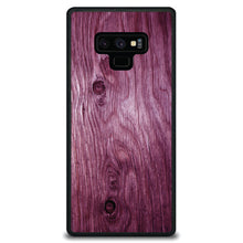 DistinctInk® Hard Plastic Snap-On Case for Apple iPhone or Samsung Galaxy - Fuchsia Weathered Wood Grain Print