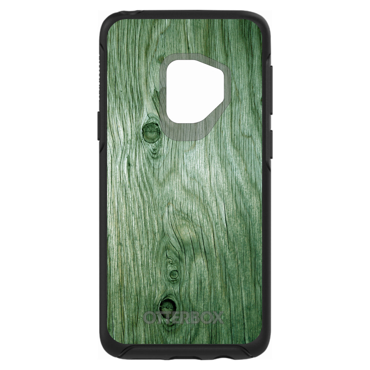 Green Weathered Wood Grain Print OtterBox Symmetry Case for iPhone & Galaxy, view 8