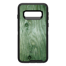 DistinctInk™ OtterBox Defender Series Case for Apple iPhone / Samsung Galaxy / Google Pixel - Green Weathered Wood Grain Print