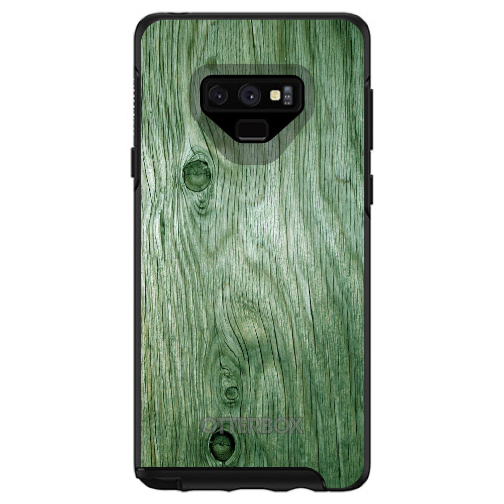 Green Weathered Wood Grain Print OtterBox Symmetry Case for iPhone & Galaxy, view 13