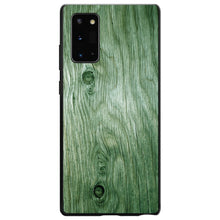 DistinctInk® Hard Plastic Snap-On Case for Apple iPhone or Samsung Galaxy - Green Weathered Wood Grain Print