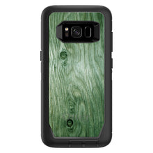 DistinctInk™ OtterBox Defender Series Case for Apple iPhone / Samsung Galaxy / Google Pixel - Green Weathered Wood Grain Print
