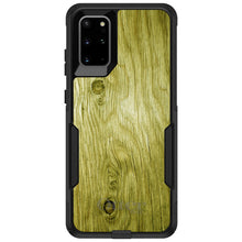 DistinctInk OtterBox Commuter Series Case for Apple iPhone or Samsung Galaxy - Yellow Weathered Wood Grain Print