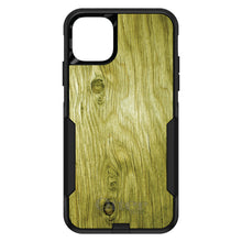 DistinctInk OtterBox Commuter Series Case for Apple iPhone or Samsung Galaxy - Yellow Weathered Wood Grain Print