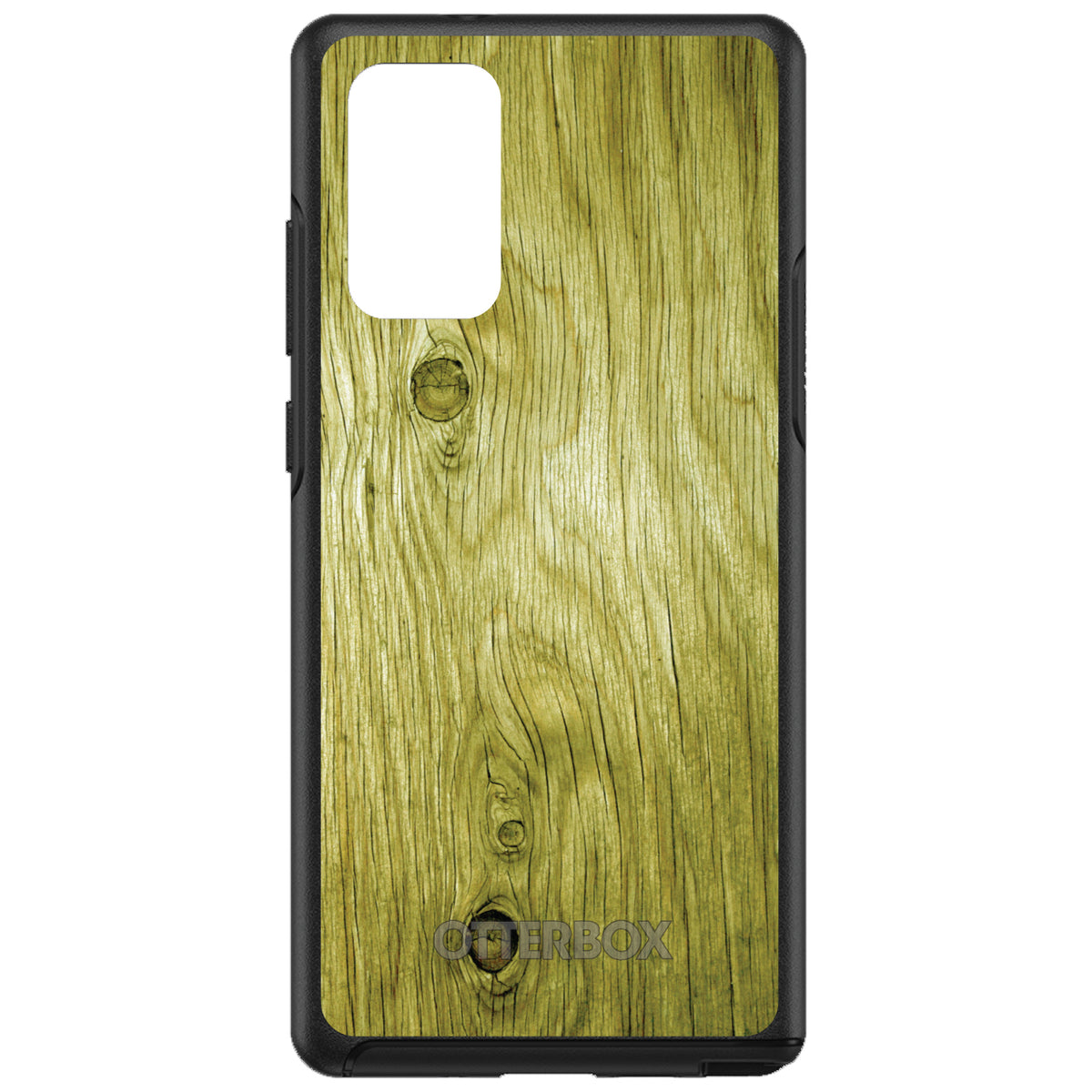 Yellow Weathered Wood Grain Print OtterBox Symmetry Case for iPhone & Galaxy, view 10
