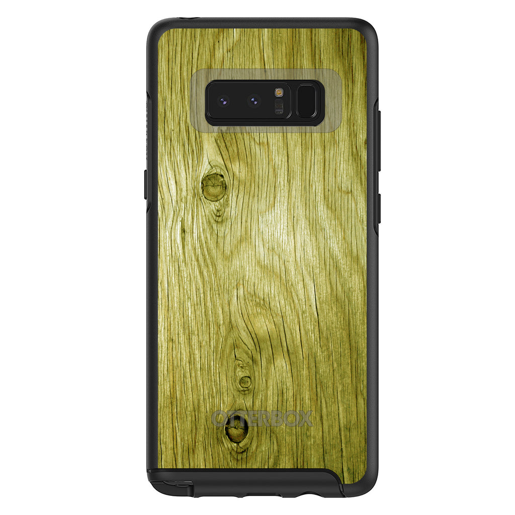 Yellow Weathered Wood Grain Print OtterBox Symmetry Case for iPhone & Galaxy, view 14