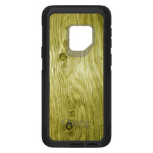 DistinctInk OtterBox Commuter Series Case for Apple iPhone or Samsung Galaxy - Yellow Weathered Wood Grain Print