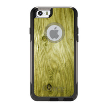 DistinctInk OtterBox Commuter Series Case for Apple iPhone or Samsung Galaxy - Yellow Weathered Wood Grain Print