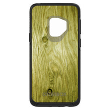DistinctInk™ OtterBox Symmetry Series Case for Apple iPhone / Samsung Galaxy / Google Pixel - Yellow Weathered Wood Grain Print