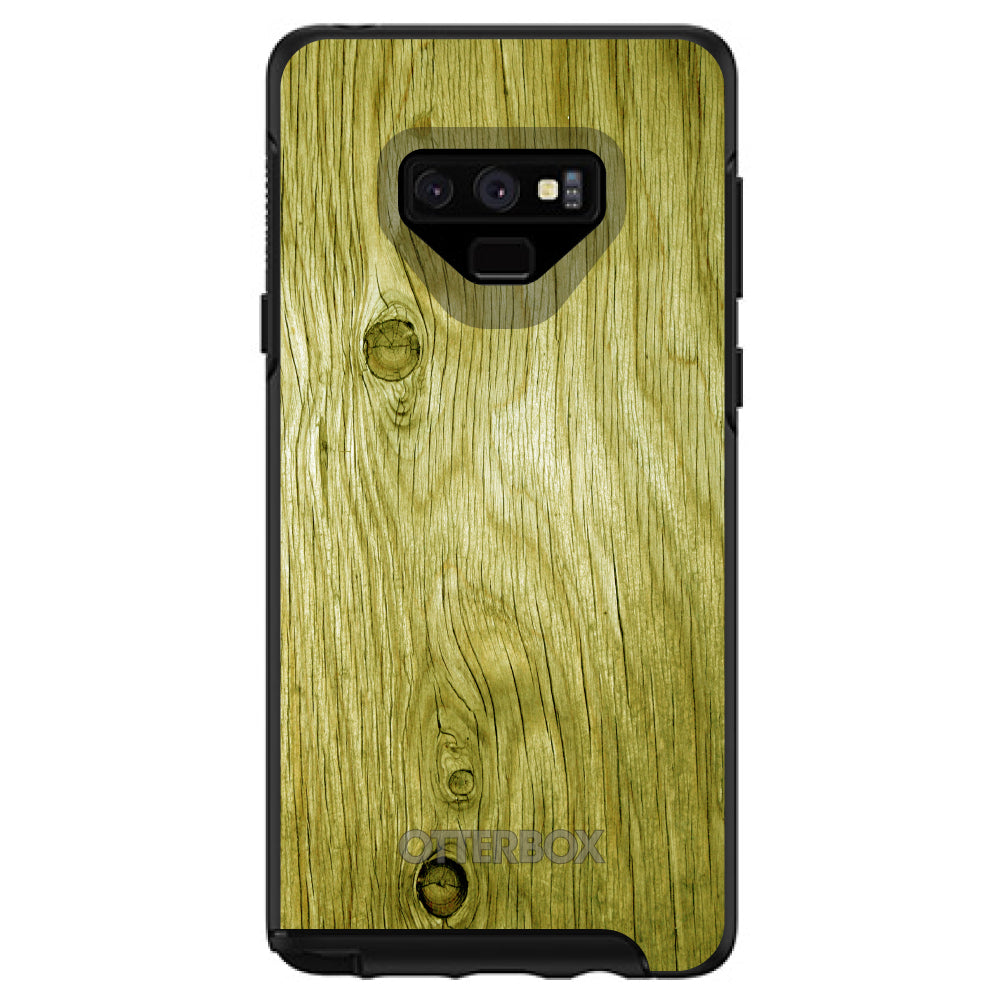 Yellow Weathered Wood Grain Print OtterBox Symmetry Case for iPhone & Galaxy, view 13