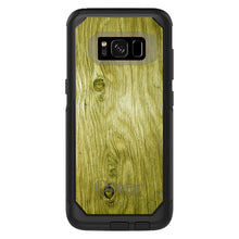 DistinctInk OtterBox Commuter Series Case for Apple iPhone or Samsung Galaxy - Yellow Weathered Wood Grain Print