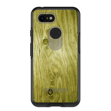 DistinctInk™ OtterBox Symmetry Series Case for Apple iPhone / Samsung Galaxy / Google Pixel - Yellow Weathered Wood Grain Print
