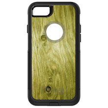 DistinctInk OtterBox Commuter Series Case for Apple iPhone or Samsung Galaxy - Yellow Weathered Wood Grain Print