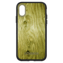 DistinctInk™ OtterBox Symmetry Series Case for Apple iPhone / Samsung Galaxy / Google Pixel - Yellow Weathered Wood Grain Print
