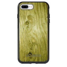 DistinctInk™ OtterBox Symmetry Series Case for Apple iPhone / Samsung Galaxy / Google Pixel - Yellow Weathered Wood Grain Print