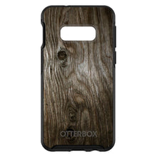 DistinctInk™ OtterBox Symmetry Series Case for Apple iPhone / Samsung Galaxy / Google Pixel - Brown Weathered Wood Grain Print